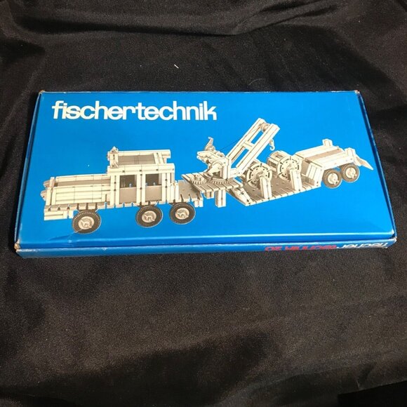 Fischertechnik 20 Vintage Mechanical Construction Set Gears & Parts Germany 60's - Picture 4 of 4
